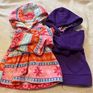 Baby Girl Hooded Sweaters
